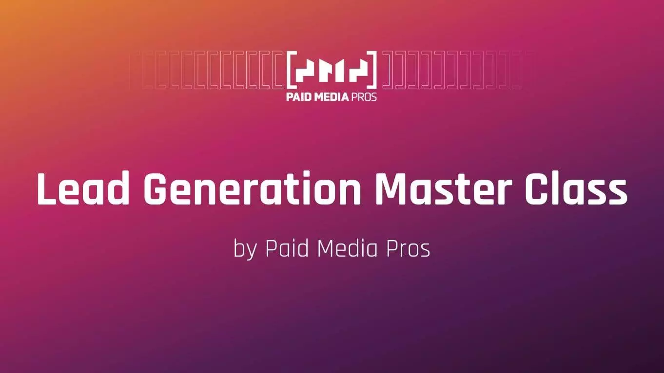 Joe Martinez – Lead Generation Master Class